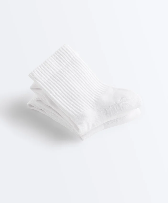 3 Paar Sport-Socken aus Baumwollmischung 3 Paar Sport-Socken aus Baumwollmischung