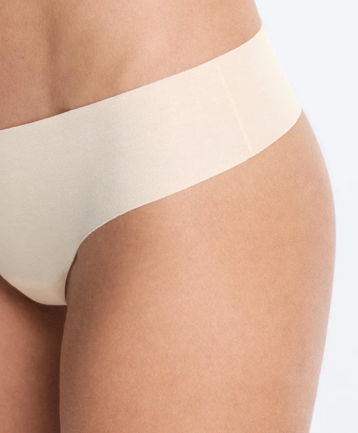 3 unsichtbare Brazilian-Slips aus Baumwollmischung 3 unsichtbare Brazilian-Slips aus Baumwollmischung