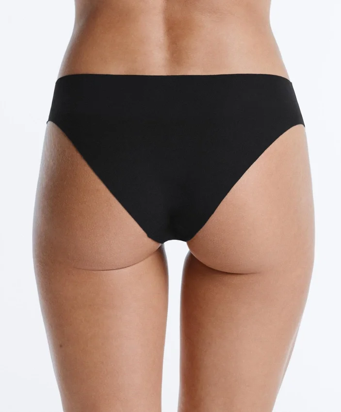3 unsichtbare klassische Slips aus Baumwollmischung 3 unsichtbare klassische Slips aus Baumwollmischung