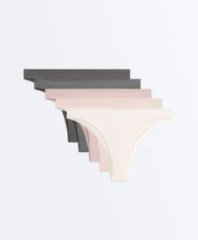 5 Brazilian-Slips aus Baumwollmischung 5 Brazilian-Slips aus Baumwollmischung