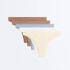 5 Brazilian-Slips aus Baumwollmischung 5 Brazilian-Slips aus Baumwollmischung
