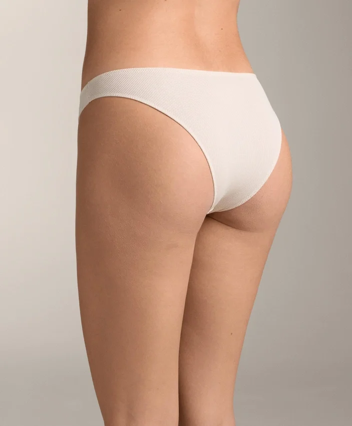 5 Brazilian-Slips aus Baumwollrippstoff mit U-Ausschnitt 5 Brazilian-Slips aus Baumwollrippstoff mit U-Ausschnitt