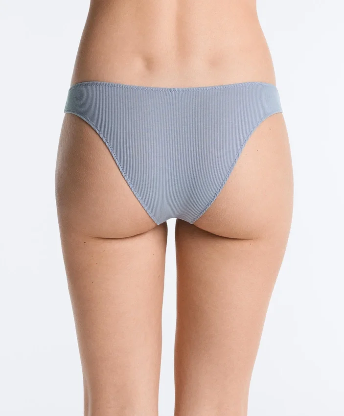 5 Brazilian-Slips aus Baumwollrippstoff mit U-Ausschnitt 5 Brazilian-Slips aus Baumwollrippstoff mit U-Ausschnitt