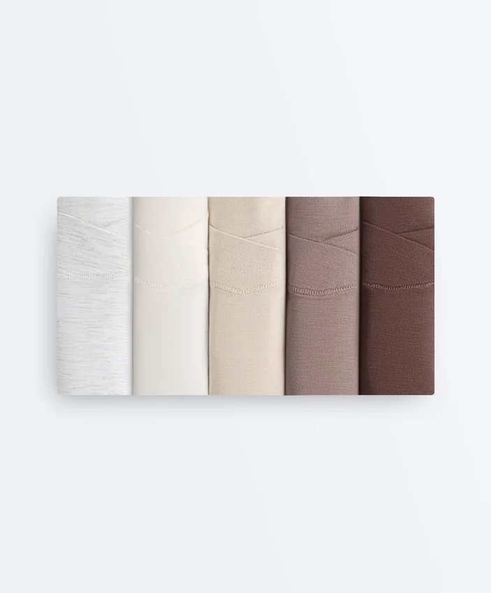 5 Brazilian-Slips aus Modal-Mischgewebe mit V-Ausschnitt 5 Brazilian-Slips aus Modal-Mischgewebe mit V-Ausschnitt