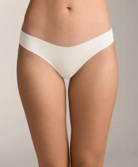 5 klassische Bikinis-Slips aus Polyamid-Mischgewebe mit U-Ausschnitt