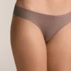 5 klassische Bikinis-Slips aus Polyamid-Mischgewebe mit U-Ausschnitt