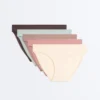 5 klassische Slips aus Baumwollmischung 5 klassische Slips aus Baumwollmischung