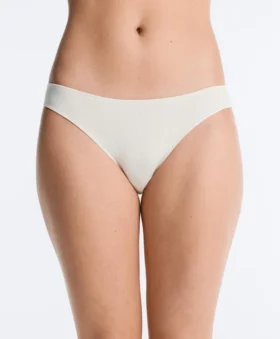 5 klassische U-Cut-Slips aus Baumwollrippstoff