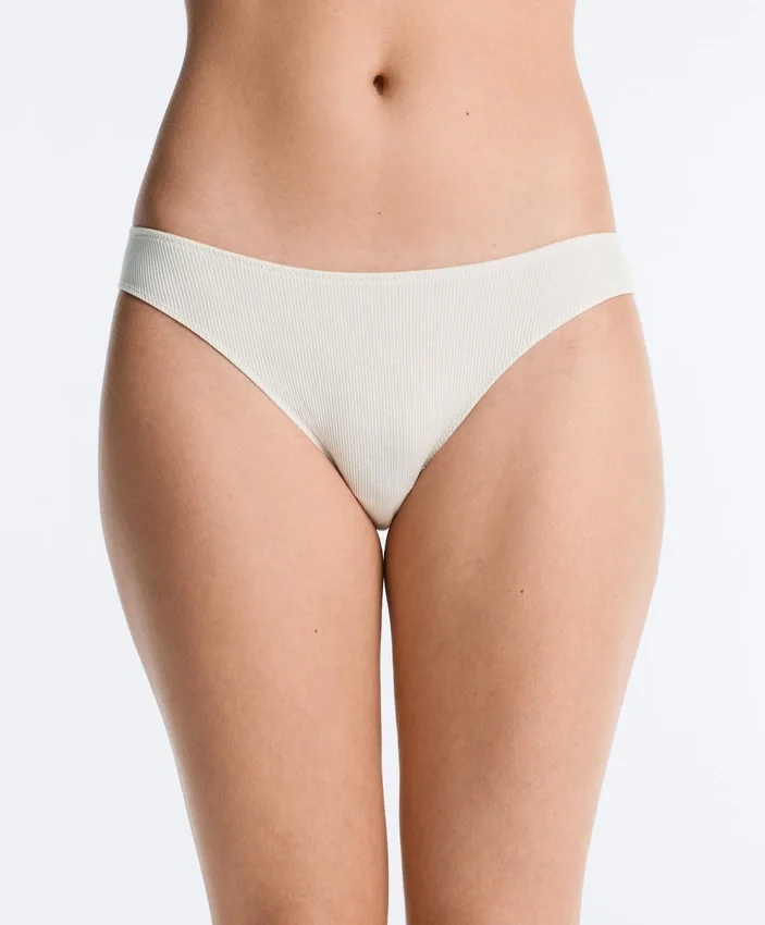 5 klassische U-Cut-Slips aus Baumwollrippstoff 5 klassische U-Cut-Slips aus Baumwollrippstoff