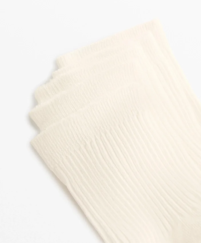 5 Paar kurze Socken aus Baumwollmischung 5 Paar kurze Socken aus Baumwollmischung