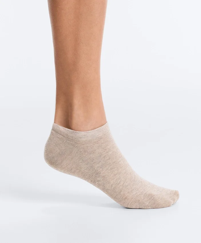 5 Paar Sneaker-Socken aus Baumwollmischung 5 Paar Sneaker-Socken aus Baumwollmischung