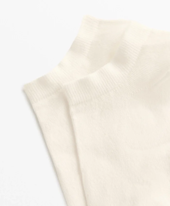 5 Paar Sneaker-Socken aus Baumwollmischung 5 Paar Sneaker-Socken aus Baumwollmischung