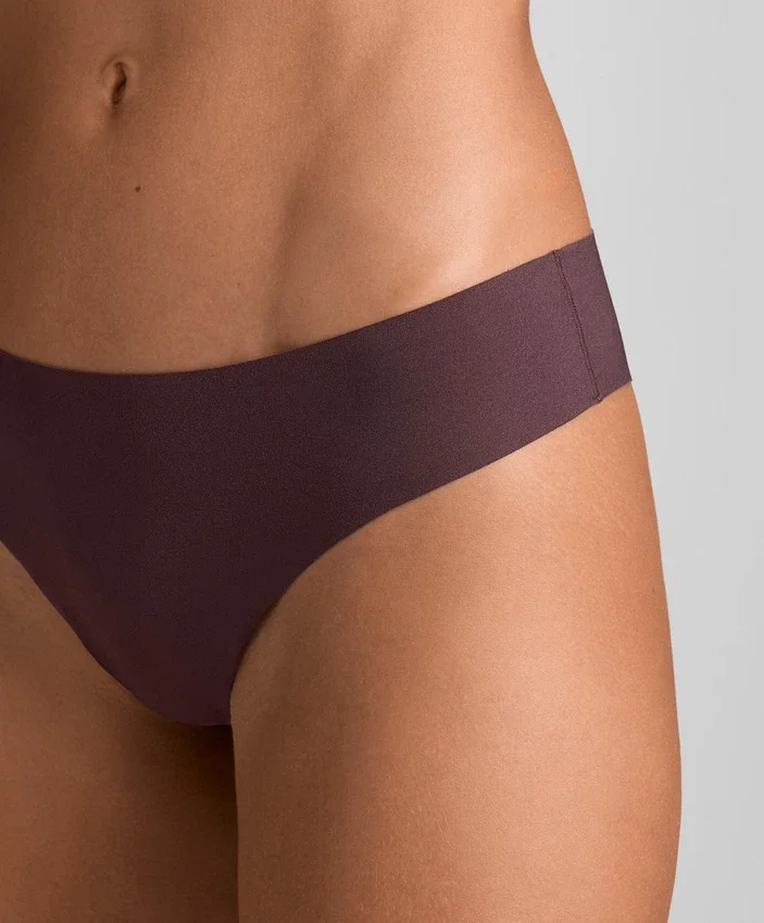 5 unsichtbare Brazilian-Slips aus Polyamidmischung 5 unsichtbare Brazilian-Slips aus Polyamidmischung