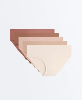 5 unsichtbare Hipster-Slips aus Polyamidmischung in Pantone™-Farben
