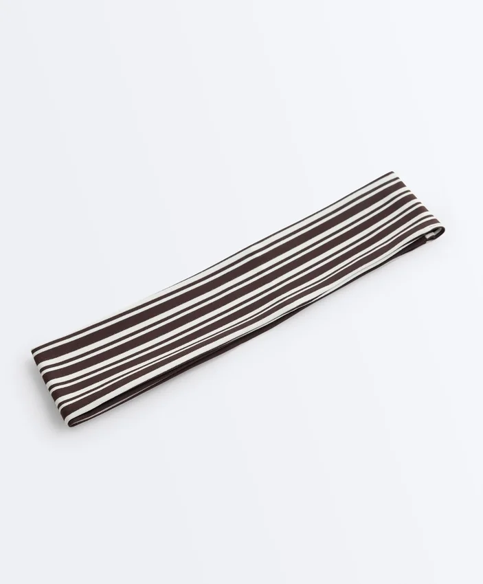 6 cm breites gestreiftes Stirnband für Sportarten 6 cm breites gestreiftes Stirnband für Sportarten