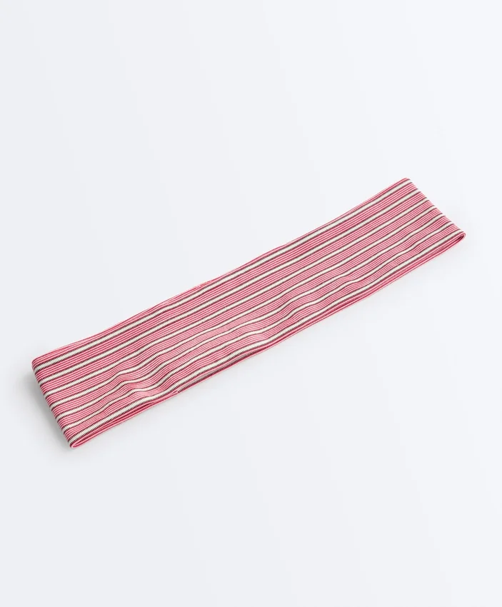 6 cm breites gestreiftes Stirnband für Sportarten 6 cm breites gestreiftes Stirnband für Sportarten