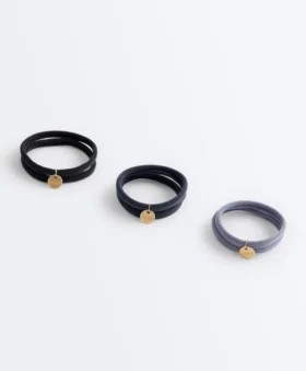 6 Haargummis mit Oysho-Plakette