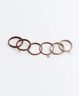 6 Haargummis mit Oysho-Plakette 6 Haargummis mit Oysho-Plakette