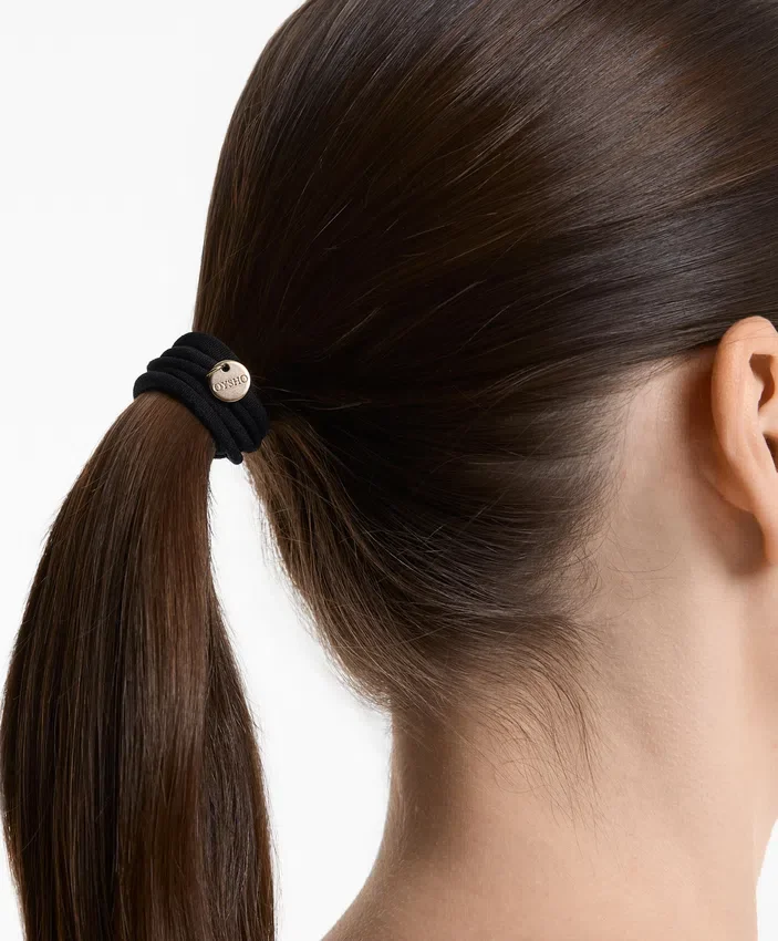 6 Haargummis mit Oysho-Plakette 6 Haargummis mit Oysho-Plakette