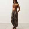 Asymmetrischer Trikinis mit Knitteroptik Asymmetrischer Trikinis mit Knitteroptik