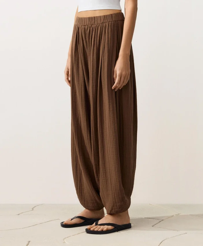 Ballonhose aus 100 % Baumwolle Ballonhose aus 100 % Baumwolle