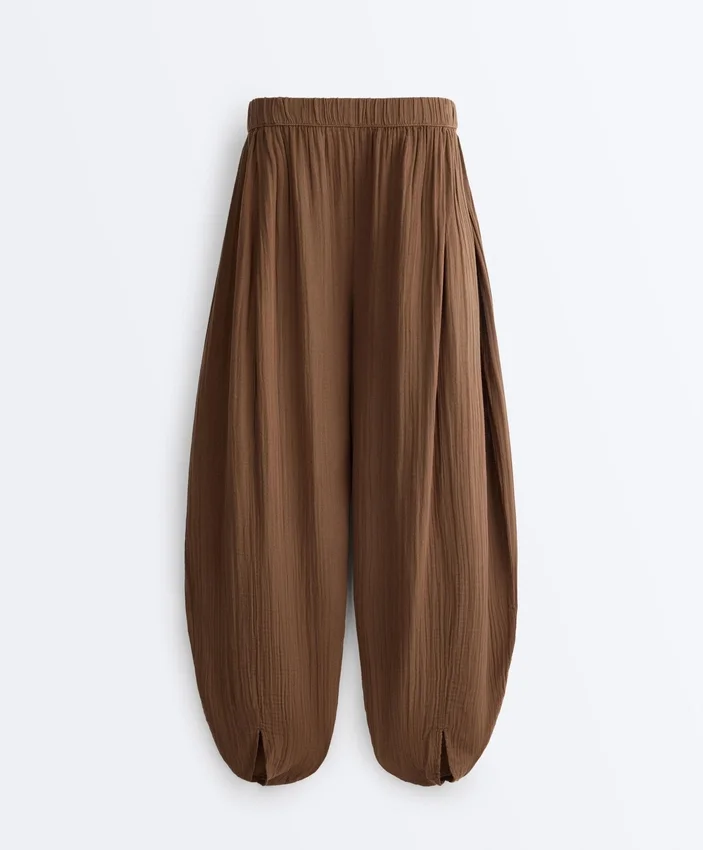 Ballonhose aus 100 % Baumwolle Ballonhose aus 100 % Baumwolle