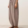 Ballonhose aus 100 % Leinen