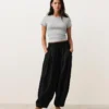 Ballonhose aus 100 % Leinen