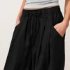Ballonhose aus 100 % Leinen
