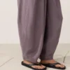 Ballonhose aus 100 % Leinen