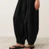Ballonhose aus 100 % Leinen
