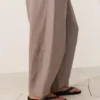 Ballonhose aus 100 % Leinen