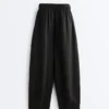 Ballonhose aus 100 % Leinen