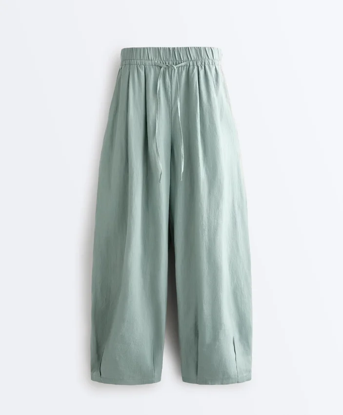 Ballonhose aus 100 % Leinen Ballonhose aus 100 % Leinen