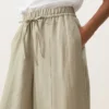 Ballonhose aus Lyocell-Mischung und 24 % Leinen mit Nähten Ballonhose aus Lyocell-Mischung und 24 % Leinen mit Nähten