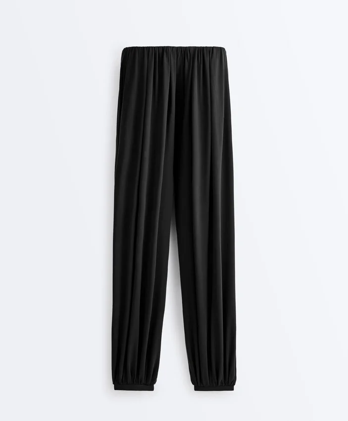 Ballonhose aus Modal-Mischgewebe Ballonhose aus Modal-Mischgewebe