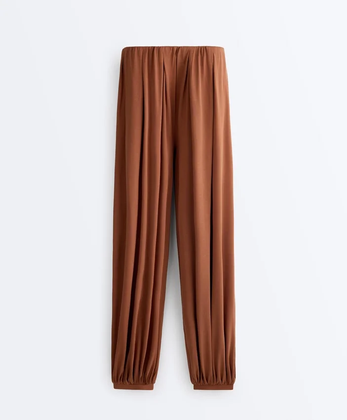 Ballonhose aus Modal-Mischgewebe Ballonhose aus Modal-Mischgewebe