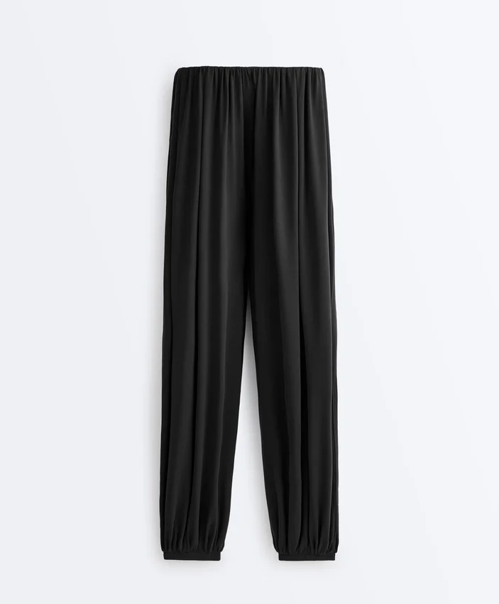 Ballonhose aus Modal-Mischgewebe Ballonhose aus Modal-Mischgewebe