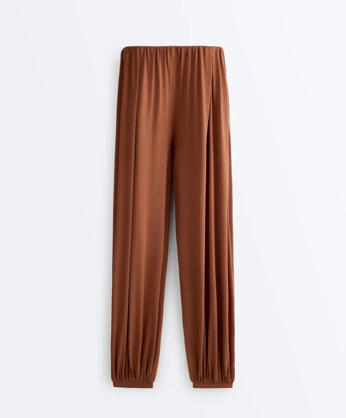 Ballonhose aus Modal-Mischgewebe Ballonhose aus Modal-Mischgewebe