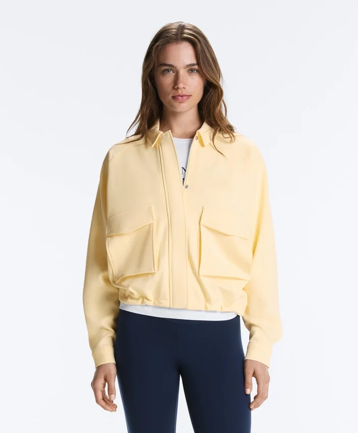 Baumwoll-Piqué-Jacke Baumwoll-Piqué-Jacke