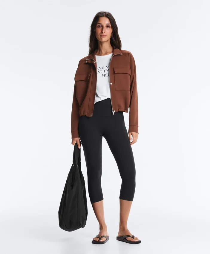 Baumwoll-Piqué-Jacke Baumwoll-Piqué-Jacke