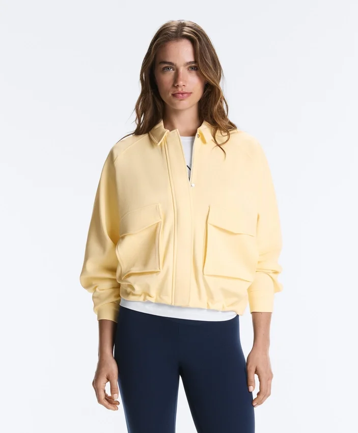 Baumwoll-Piqué-Jacke Baumwoll-Piqué-Jacke