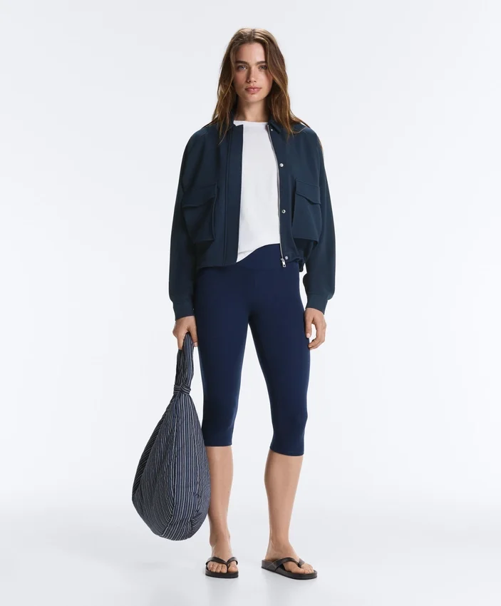 Baumwoll-Piqué-Jacke Baumwoll-Piqué-Jacke