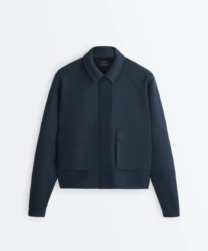 Baumwoll-Piqué-Jacke Baumwoll-Piqué-Jacke