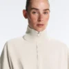 Baumwoll-Piqué-Jacke mit Gürtel Baumwoll-Piqué-Jacke mit Gürtel