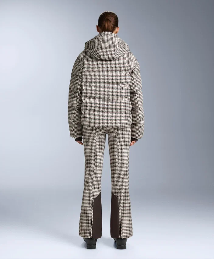Bedruckte, wattierte Jacke aus 80 % Daunen und 20 % Federn Minardi Piume Ski 10K Bedruckte, wattierte Jacke aus 80 % Daunen und 20 % Federn Minardi Piume Ski 10K