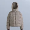 Bedruckte, wattierte Jacke aus 80 % Daunen und 20 % Federn Minardi Piume Ski 10K Bedruckte, wattierte Jacke aus 80 % Daunen und 20 % Federn Minardi Piume Ski 10K