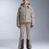 Bedruckte, wattierte Jacke aus 80 % Daunen und 20 % Federn Minardi Piume Ski 10K Bedruckte, wattierte Jacke aus 80 % Daunen und 20 % Federn Minardi Piume Ski 10K