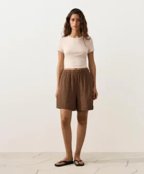 Bermudashorts aus 100 % Baumwolle
