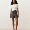 Bermudashorts aus 100 % Leinen Bermudashorts aus 100 % Leinen